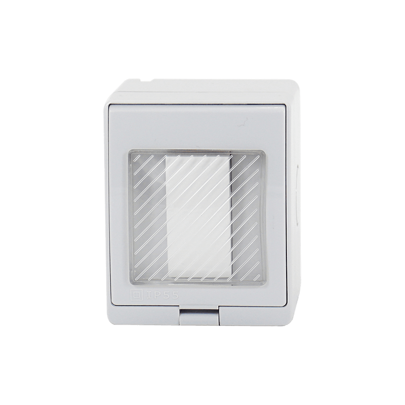 IP55 waterproof socket one-position switch